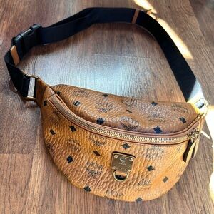 MCM crossbody fanny